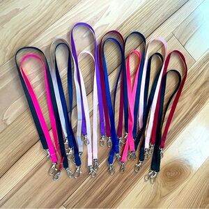 Lot of 14 small straps, different colors